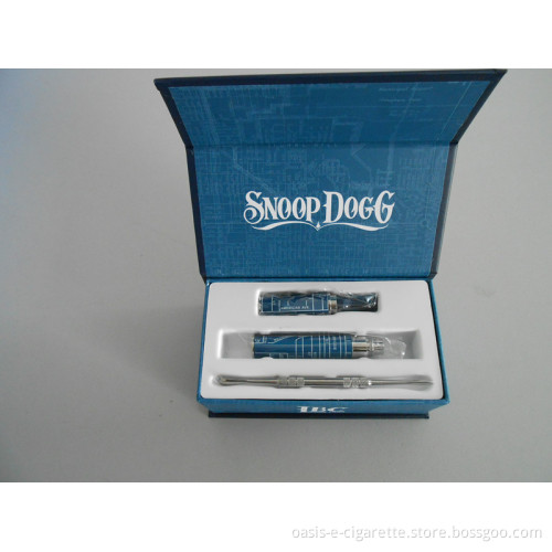 Newest Dry Herb Vaproizer Smoking Pen Style E Cigartette Snoop Dogg